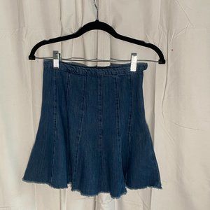 Zara Denin Pleaded/Circle Skirt Size XS/S